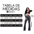 Calça Modeladora Flare – Cós Alto Mescla
