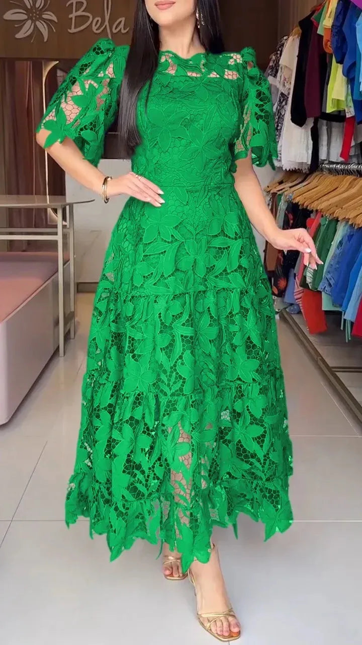 ✨ Vestido Anaju – Renda Premium & Conforto