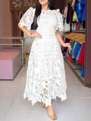 ✨ Vestido Anaju – Renda Premium & Conforto